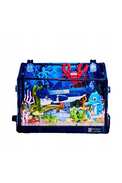 Other AQUARIUM Shark Crab BLOCK SET WITH FISH Underwater World LED