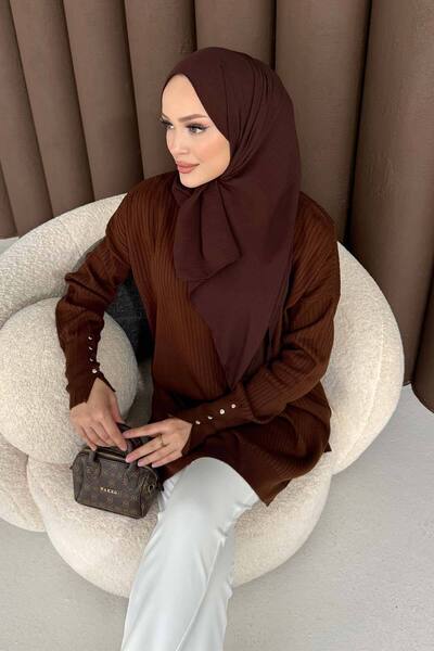 Melike Tatar Ribbed Knit Tunic 70-2425