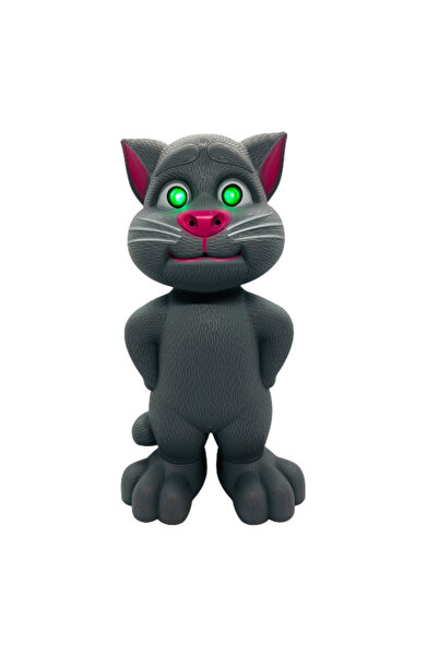OEM Jucărie Talking Tom, Pisică Vorbitoare Inteligentă cu Senzori, 30 Cm