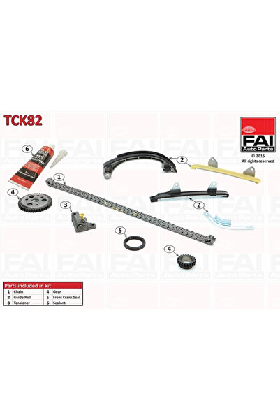 FAI AUTOPARTS Chit Lant De Distributie Deasupra Toyota Corolla/Echo Limuzina/Ist