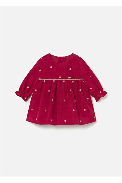 MAYORAL Kız Bebek Elbise Rojo 2820