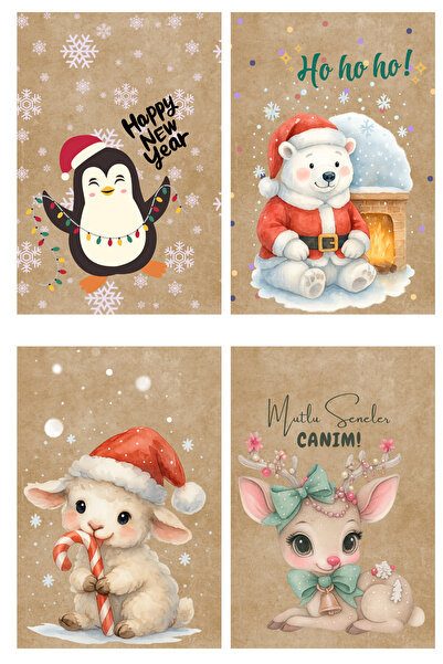 Dekals 20 نموذجًا مختلفًا من أكياس الهدايا ذات الملصقات المثقبة ذات طابع رأس ...