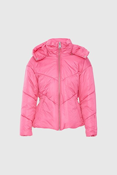 GİZİA Pembe Şişme Mont