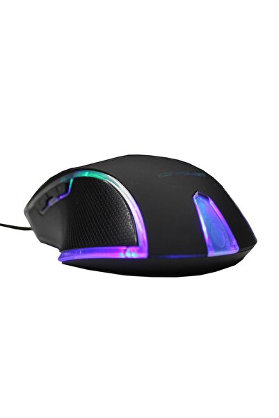 Techmaster Rgb Işıklı Kablolu Gaming Gamer Oyuncu Mouse P1