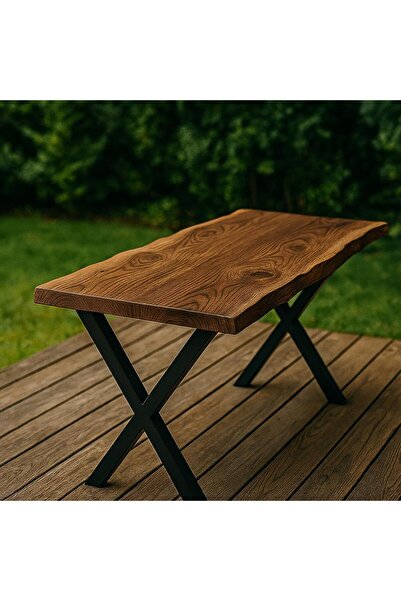 BRK Design Mutfak Masası Yemek Masası Balkon Masası Ahşap