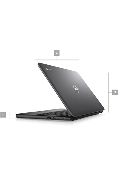 Dell (Refurbished) Chromebook 3100 Laptop (2019) | 11.6" HD | Core Celeron - 32GB SSD - 4GB RAM | 2