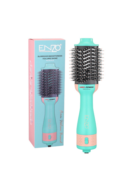 Enzo Professional ENZO EN-4134 3-in-1 Electric Hair Styling Comb–Italian Brand
