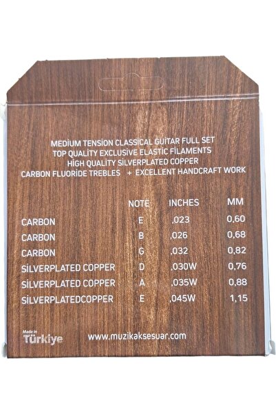 Aurora Classical Guitar String New Tones