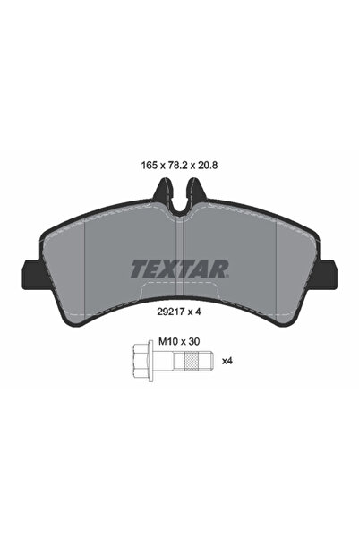 Krieger Set Placute Frana Frana Disc Mercedes-Benz Sprinter 4,6-T Caroserie/S...