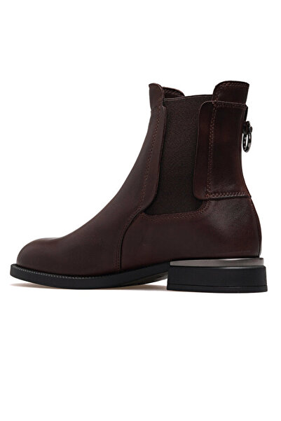 Mammamia D25kb - 8325 - B Γυναικείες μπότες με κοντό τακούνι από γνήσιο δέρμα, ελαστικές