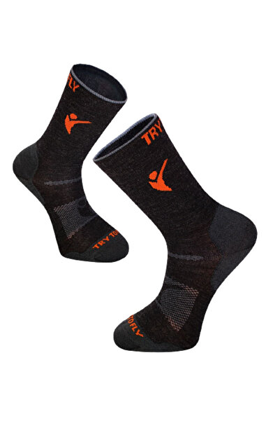 Try to Fly LIGHT HIKING SOCKS Anthracite