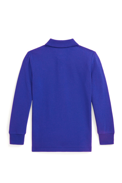 Polo Ralph Lauren Blue Long Sleeve Boys Polo T-Shirt