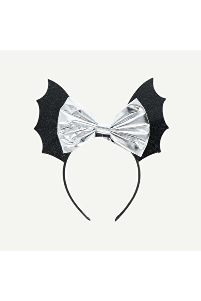 Flying Tiger Copenhagen Gümüş Fiyonklu Yarasa Detaylı Çocuk Tacı