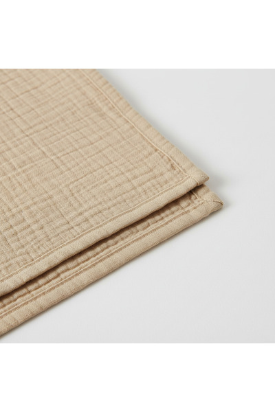 Magu Organic Cotton 4-Piece Newborn Baby Gift Set - Bodysuit, Booties, Hat and Hooded Blanket (