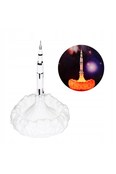 Other Lampă de noapte Rocket pentru dormitorul copiilor, cu spațiu de stat în...