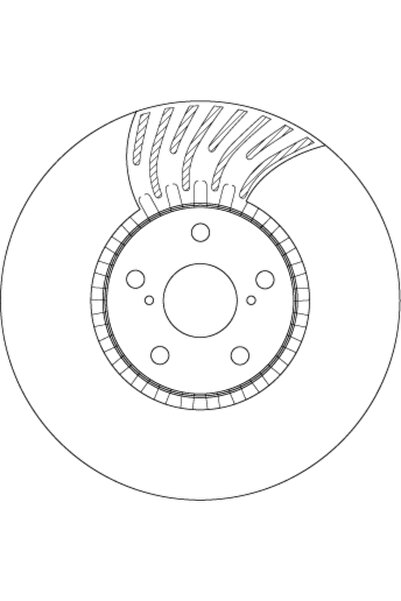 TRW Disc Frana Lexus Gs/Is 2/Is 3