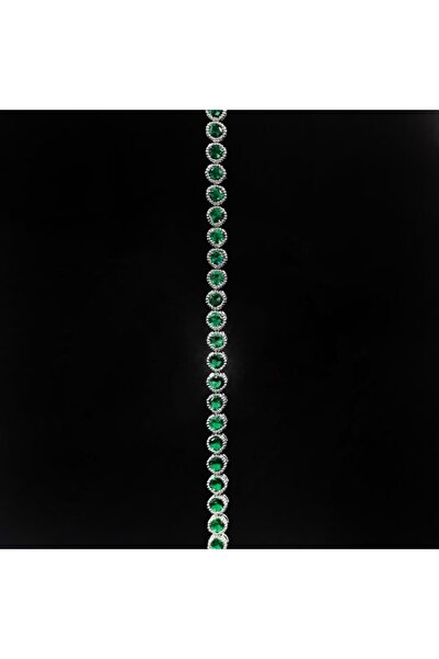 Briliance Set Tennis Necklace Bracelet and Earrings Divine Emerald Green