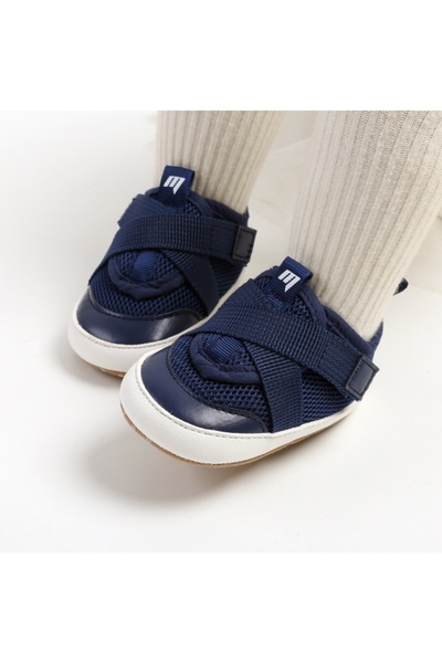 BebeNou Navy Baby Sport Shoes CSM2054-3-VA10