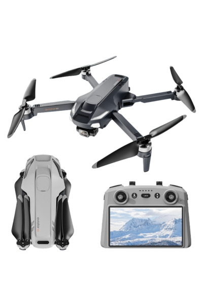 iKlassQeer Drona SJY-X11 4K GPS cu gimbal 3 axe, ecran tactil și evitare obstacole 360°