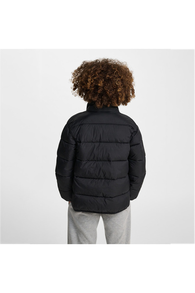hummel Lightweight Puffer Çocuk Siyah Mont