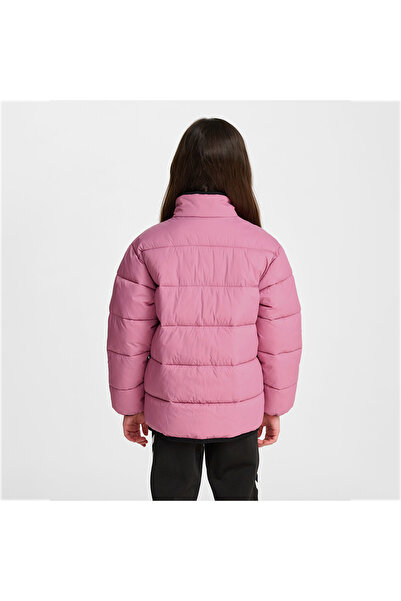 hummel Lightweight Puffer Kids Pink Coat