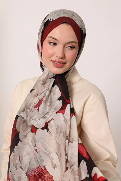 LuvenSara Flower Garden Pattern Special Design Summer Shawl