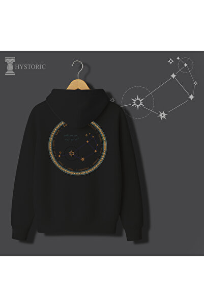 Hystoric Wear سويت شيرت بقلنسوة مطبوع عليه Team Star (Pleiades)