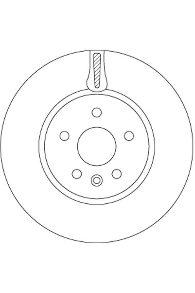 TRW Brake Disc Set Opel Astra K Vauxhall Astra Model 7 2015-2022