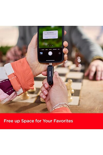 SanDisk Mobile 256GB (USB 2-in-1 Type-C & Type-A) - Purple Opulence - SDDDC6-256G-G46PO