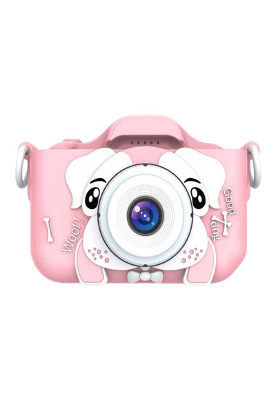 KlaussTech Aparat foto digital roz pentru copii, X5 Catel