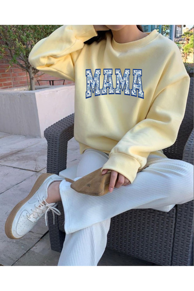 Tubinyoo سويت شيرت مطبوع عليه ماما