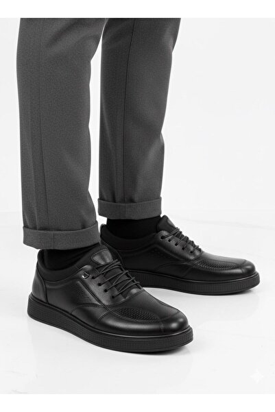 Babetty Hakiki Deri Bağcıksız Streçli Tam Ortopedik Rahat Kalıp Taraklı Ayaklar İçin Uygun Ayakkabı