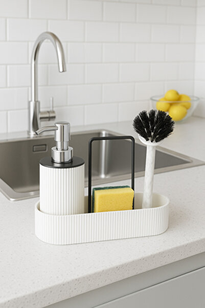 Kitchen Line MUTFAK SABUNLUK FIRÇA SETİ BEZ ASMALI