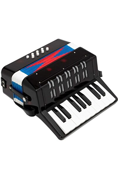 KlaussTech Acordeon pentru copii, 17 clape, 8 basuri
