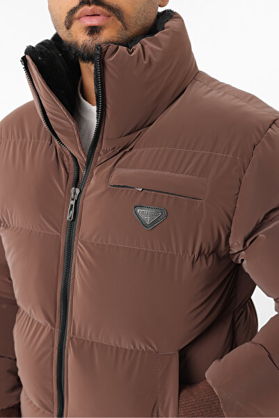 Rodrigo Ανδρικό παλτό με ελαστικό μανίκι και ελαστική μέση, ανθεκτικό στο κρύο