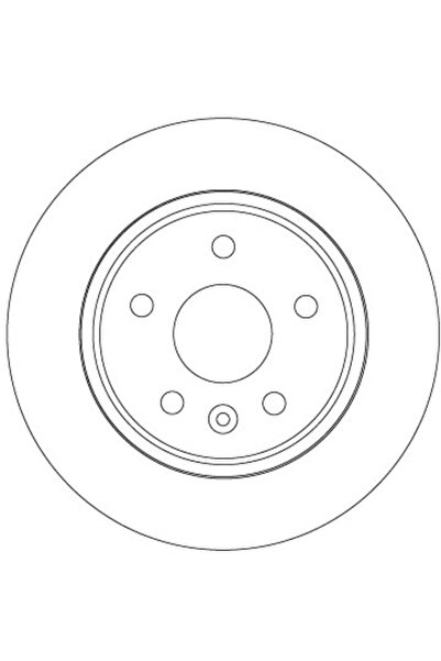 TRW Disc Frana Opel Astra K Vauxhall Astra Model 7