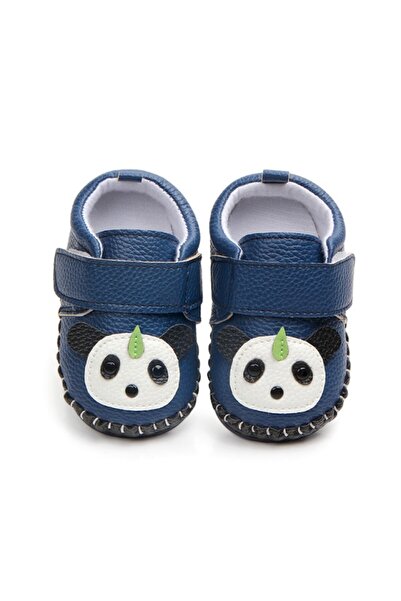BebeNou Pantofi albaștri pentru bebeluși - Ursuleț Panda chd0910-2-va8