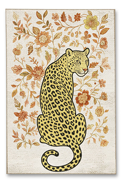 Rugs Modern Halı MOSSO Υφαντό Χαλί με Σχέδιο Τίγρης Vintage Διακοσμητικό Χαλί...