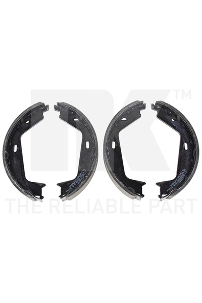 NK Комплект спирачни накладки за Volvo S60 1/S80 1/V70 2