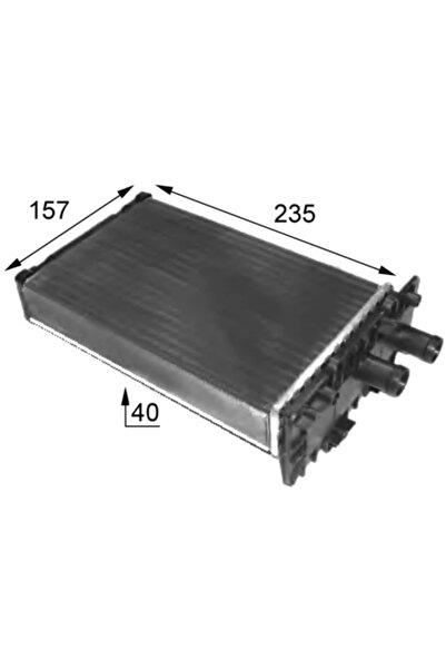 MAHLE Schimbator Caldura Incalzire Habitaclu Vw Transporter T4 Bus/Transporte...