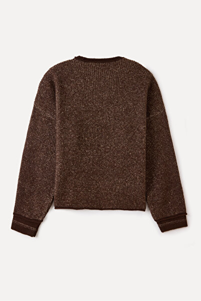 Mudo Loose Fit Sweater with Stitch Detail