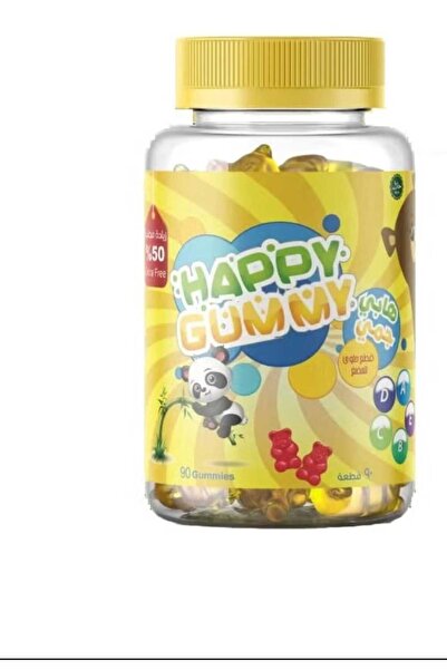 Mega Deal Happy Gummy Vitamin Rich Candy for Kids 90 Pieces