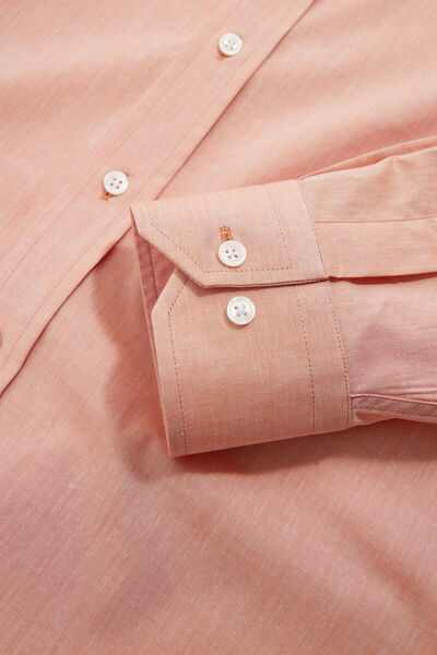 W Collection Orange Long Sleeve Shirt