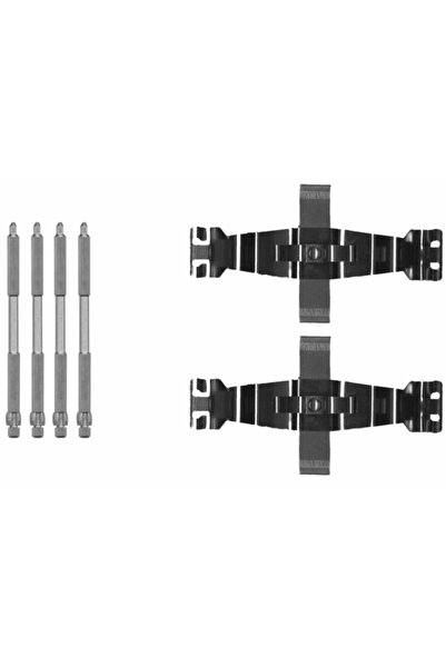 TEXTAR Set Accesorii Placute Frana Audi A6 C7/A7/Q5 2010-2018