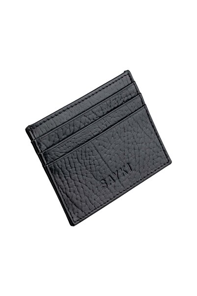 Hatemoğlu Black 100% Leather Wallet