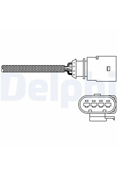DELPHİ Sonda Lambda Audi A3 Seat Altea/Cordoba/Ibiza 3