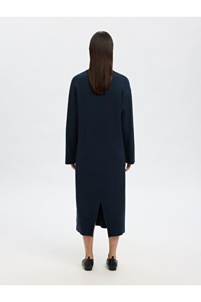 Selected Femme Strickkleid Maxi