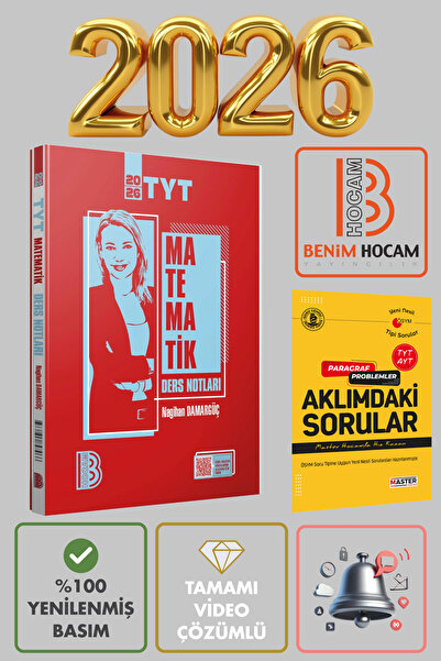 Benim Hocam Yayınları Nagihan Damargüç Hocam İle TYT Matematik Ders Notları