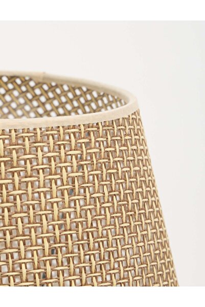 Maisonord Meya Travertine Lampshade with Straw Hat