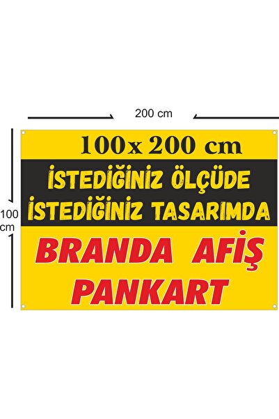 Custom Designed Tarpaulin Banner Banner 100x200 cm